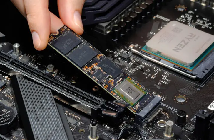Replace NVMe SSD