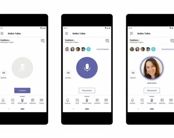 Walkie Talkie Microsoft Teams