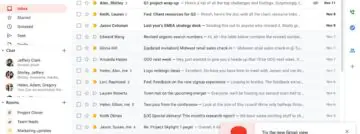 Google Gmail redesign Workspace