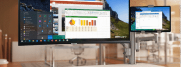 Expand your desktop across two screens with VMware Horizon on Samsung Dex
