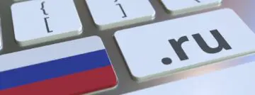 Russia domain name