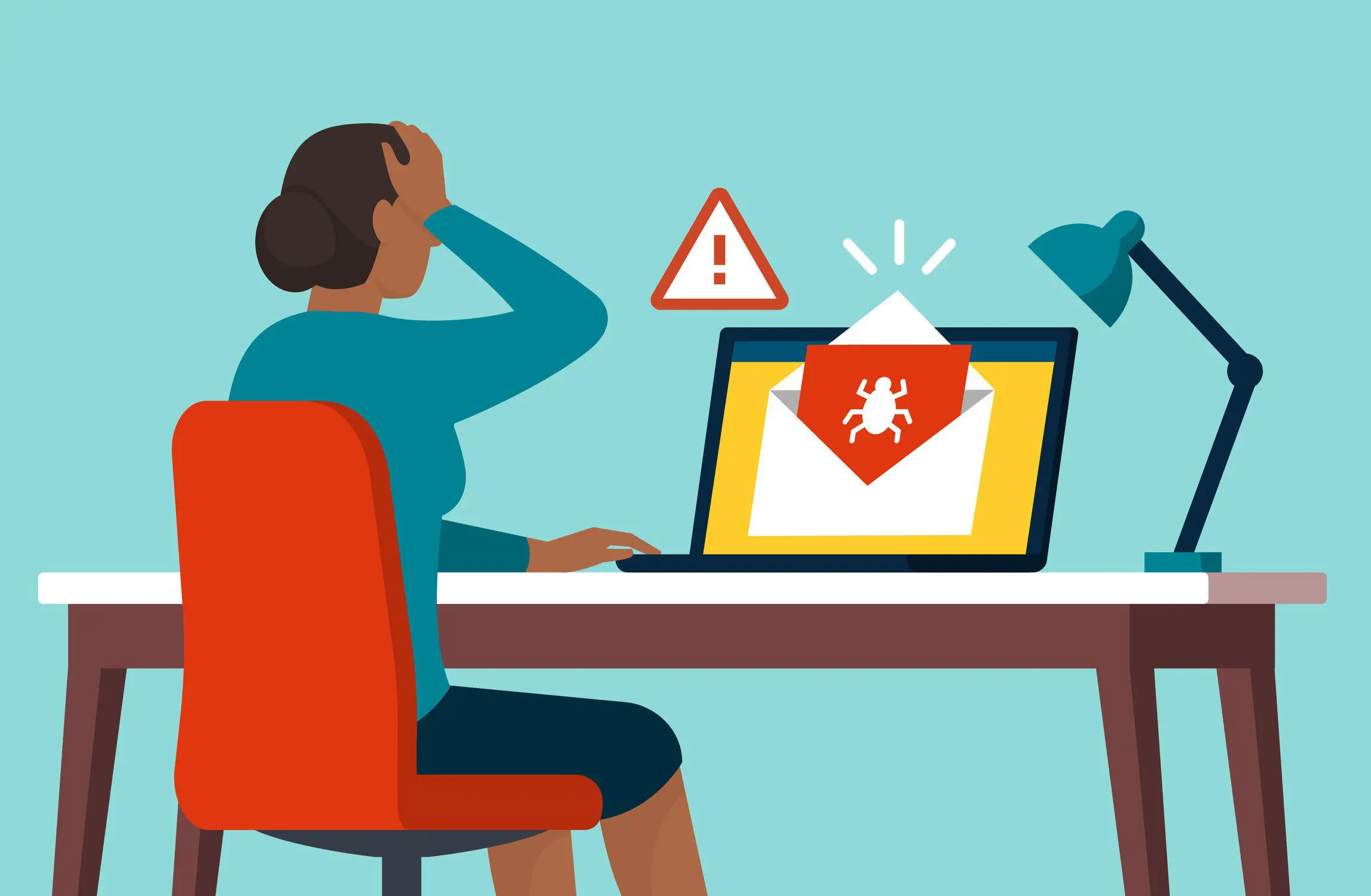 Phishing malware email