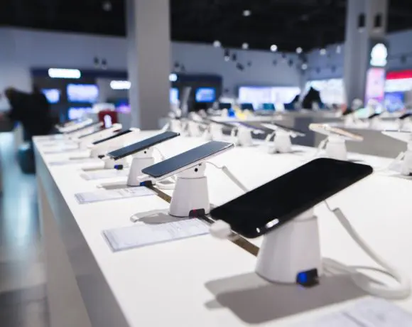 smartphone in store