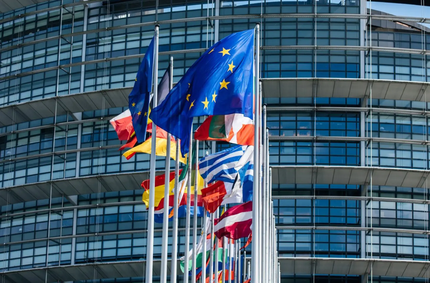 europe flags