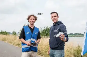 How drones are imaging litter along the Scheldt River