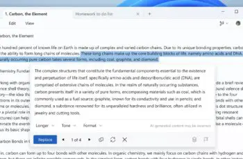 Microsoft Notepad also gets AI text editing