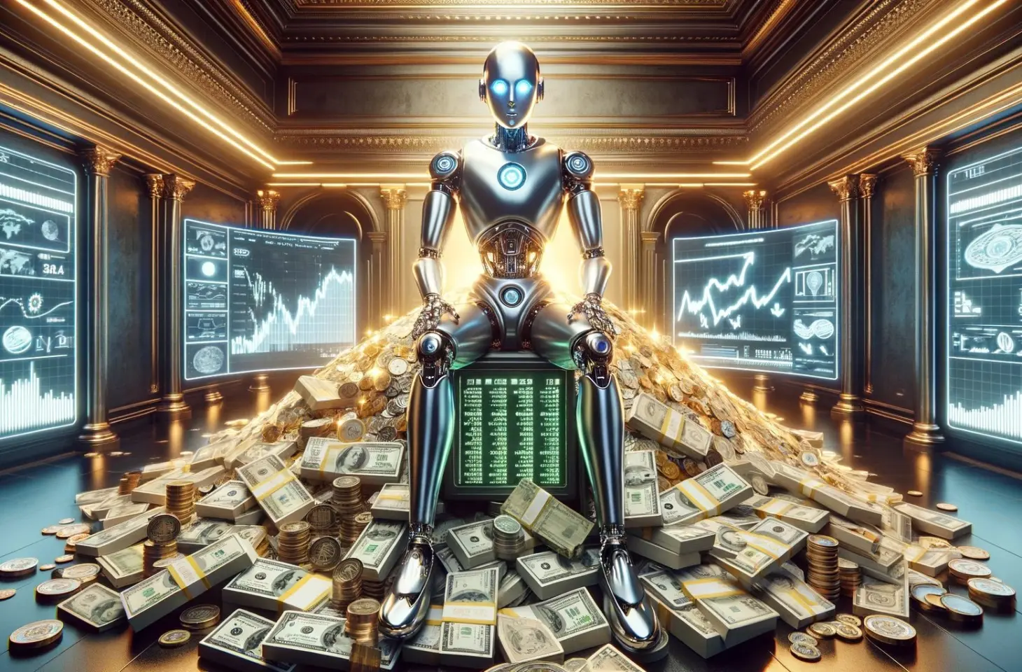 ai is sitting on money