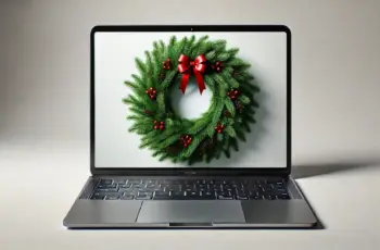 Asus hangs Christmas wreath in Windows 11 that looks like malware banner