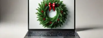 Asus hangs Christmas wreath in Windows 11 that looks like malware banner