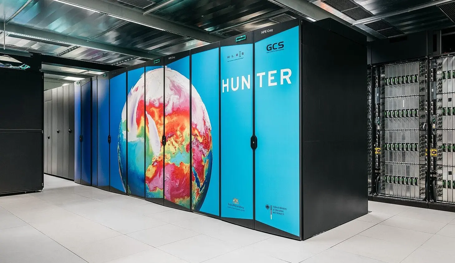 German Hunter supercomputer with AMD and liquid cooling celebrates activation
