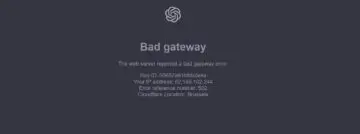 chatgpt down