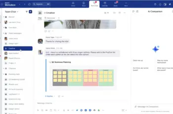 Zoom enhances Team Chat with new sidebar and AI integrations