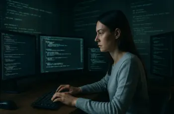 Code programming security protection woman