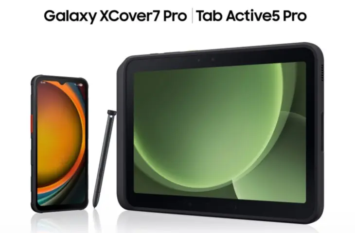 Samsung Launches Robust XCover7 Pro and Tab Active5 Pro for Professional Use