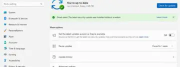 Microsoft Launches Updates Without Restart for Windows 11 Enterprise