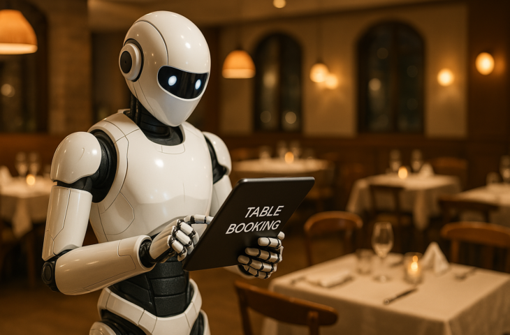 Robot Table Booking