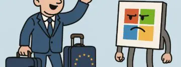 eu considers leaving microsoft