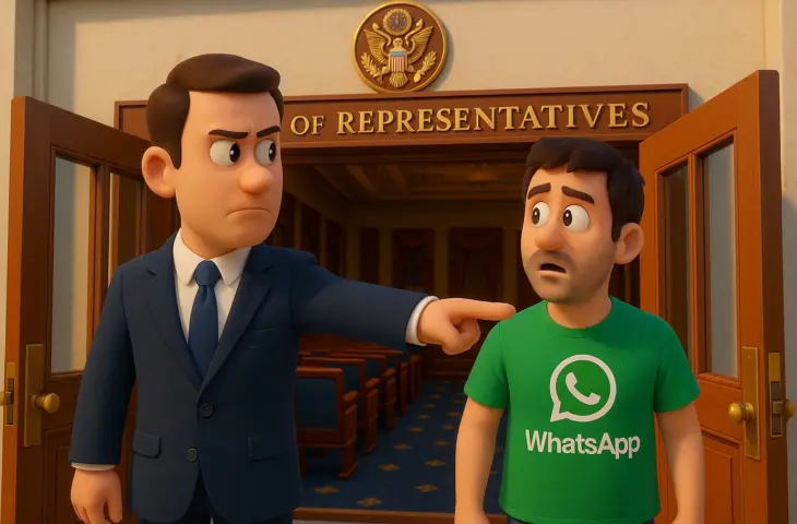 US House bans WhatsApp for staff