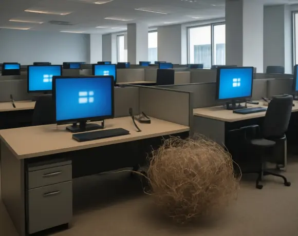 Number of Windows Users Drops (not Really) by 40 Percent