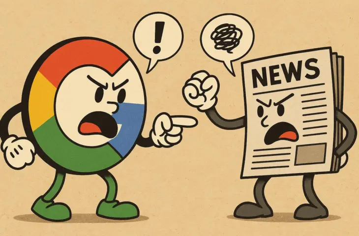google vs publishers