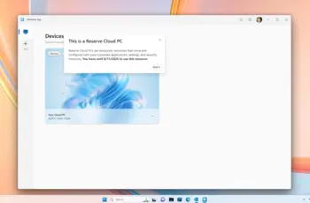 Backup PC in Microsoft’s Cloud Available as Preview