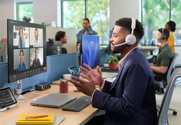 Logitech Releases New Zone Headsets for Noisy Office Environments