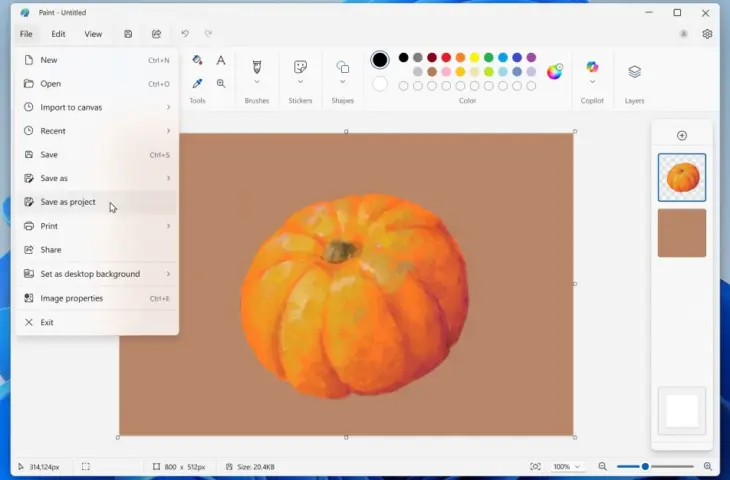 Microsoft Implements Photoshop-like Projects in Paint - ITdaily.