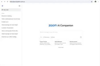 zoom ai companion