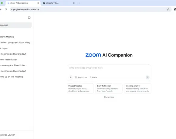 zoom ai companion