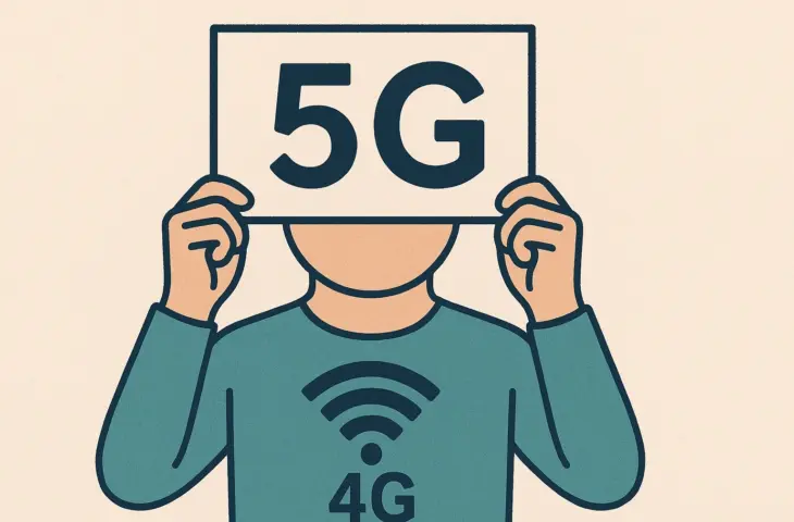Nothing is What it Seems: why the 5g Symbol on your Phone is Sometimes Disguised 4g