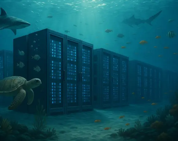 China Sinks Data Center to the Seabed