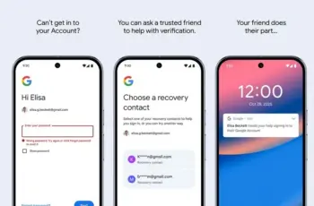 Google Account - recovery contact