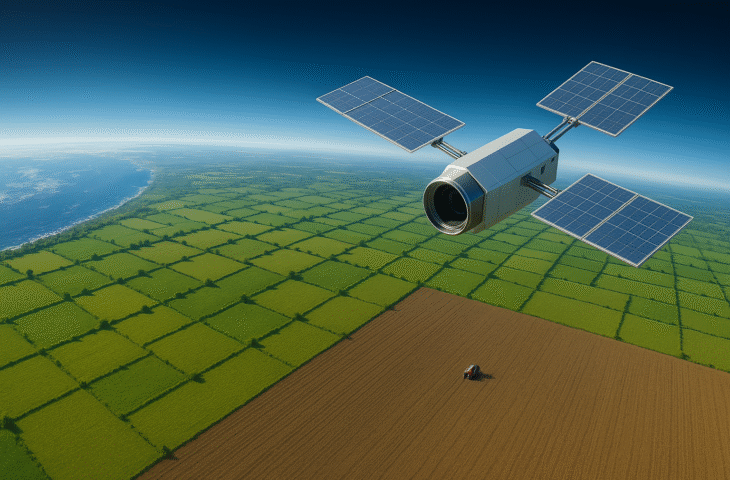 Aerial Views: Satellites Give Farmers a Different Perspective on Their Fields