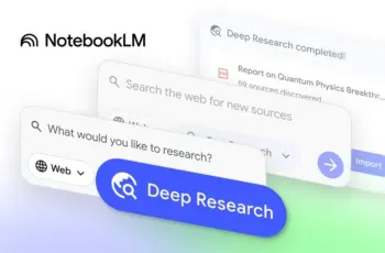 Google Expands NotebookLM with Deep Research