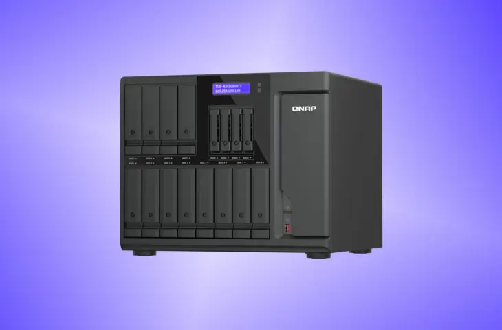 Qnap Launches NAS with Space for Twelve HDDs and Built-In NPU