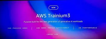 Trainium3 chip: AWS’s step towards AI dominance