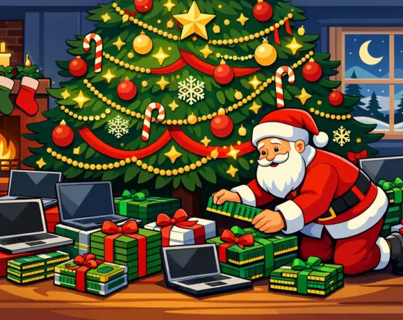 Hopefully, Santa brought RAM.