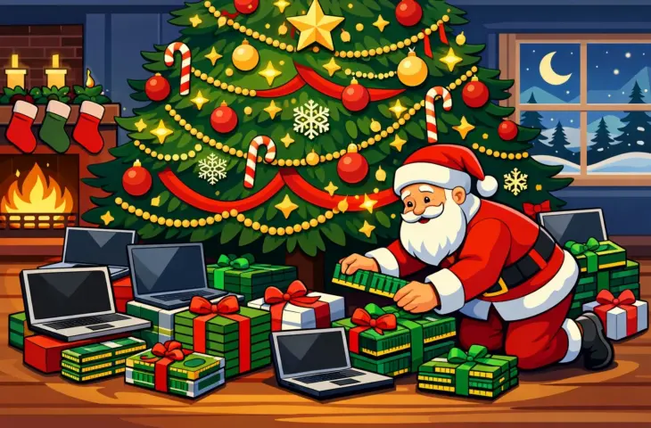 Hopefully, Santa brought RAM.