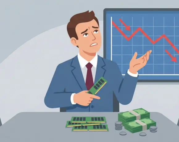 Memory manufacturers’ valuations tumble despite high prices and excellent results