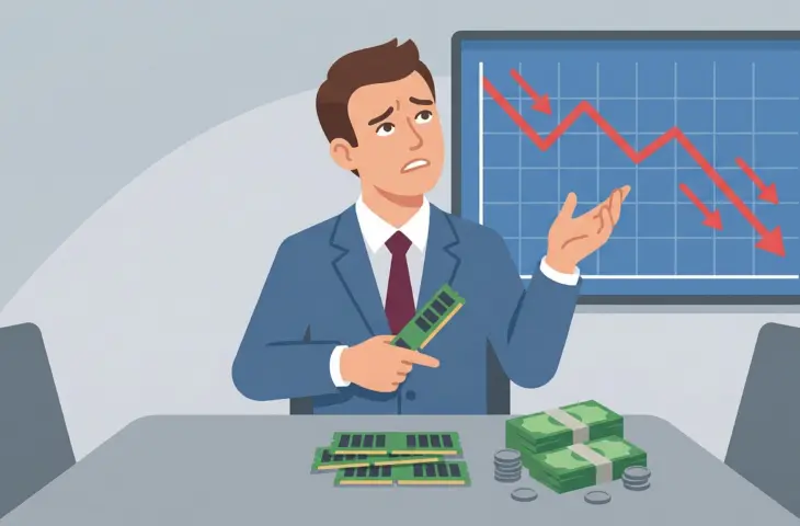 Memory manufacturers’ valuations tumble despite high prices and excellent results