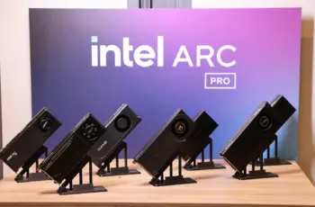 New Intel Arc Pro B70 and B65 with 32 GB of memory want to be in your workstation