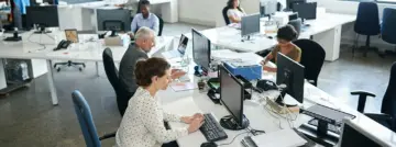 workplace office desk