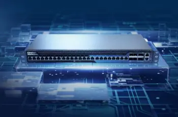 Qnap launches 100GbE switch for AI, virtualization, and media