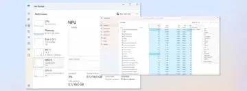 Windows Task Manager becomes AI monitor: NPU and GPU usage now visible per process