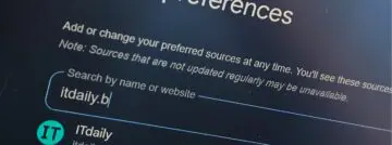 How to add preferred sources to Google