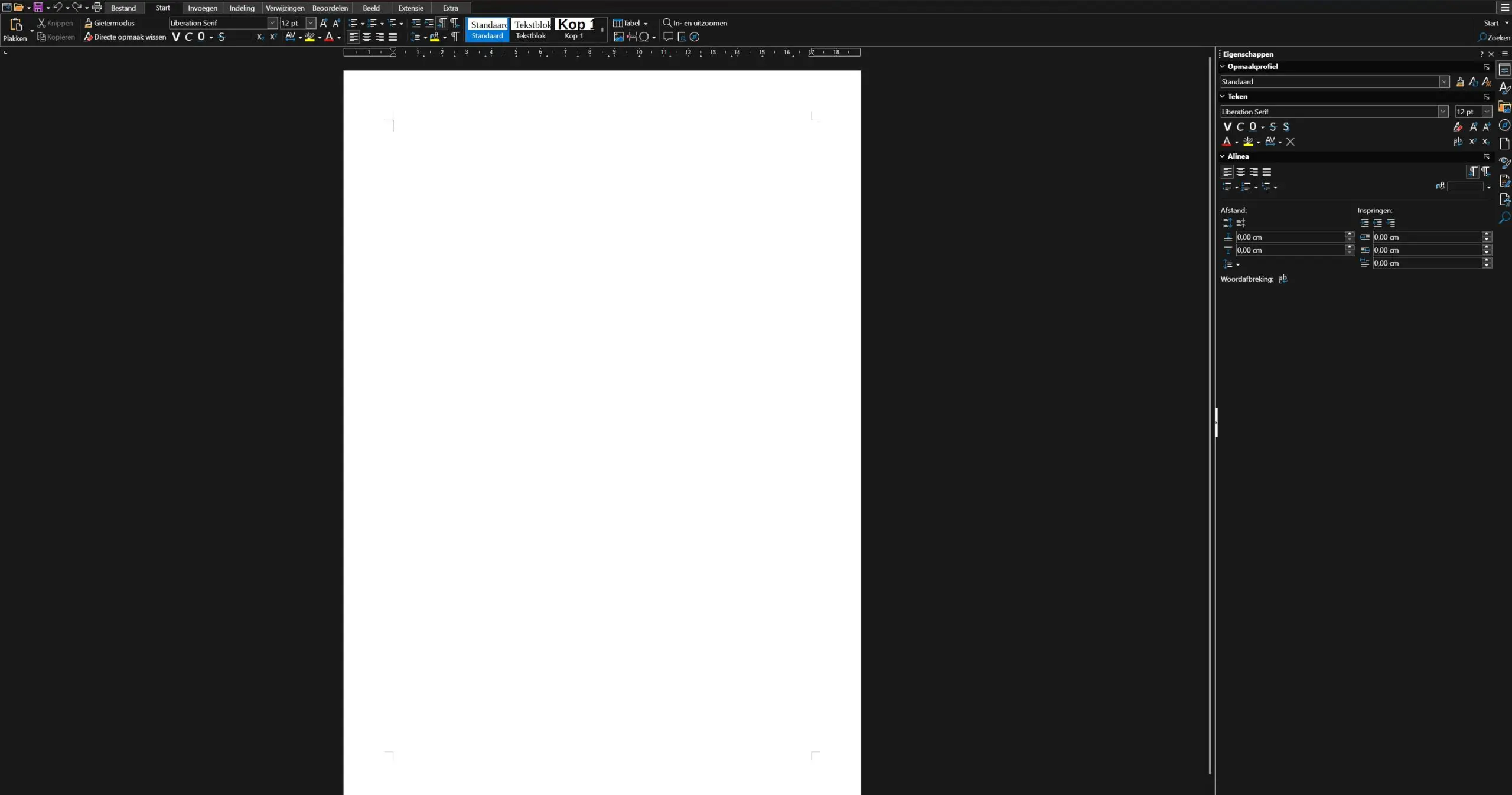 libreoffice writer