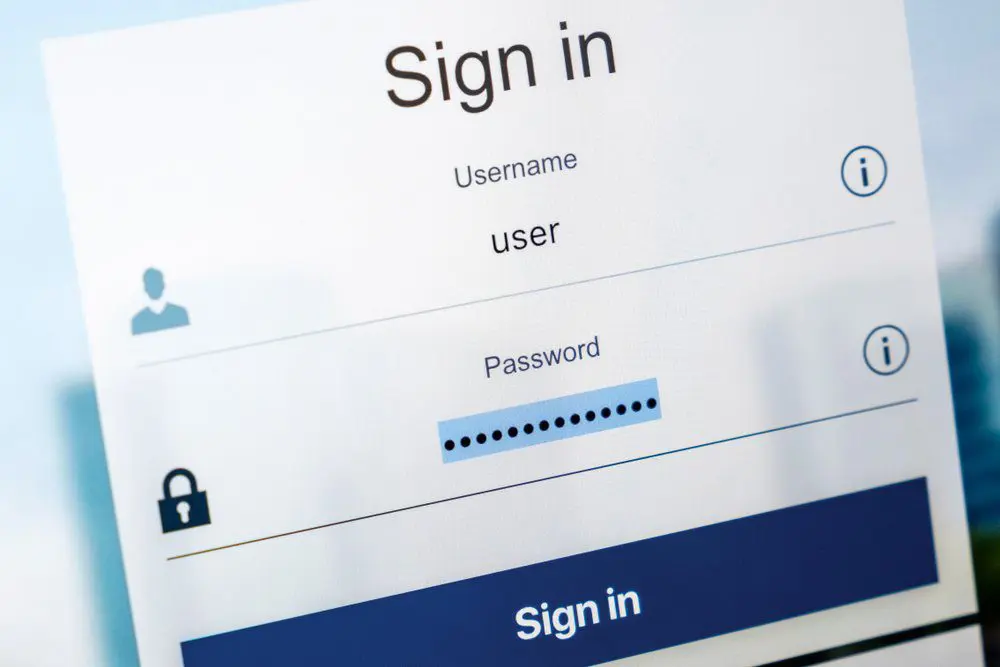 password