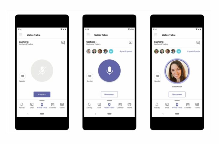 Walkie Talkie Microsoft Teams