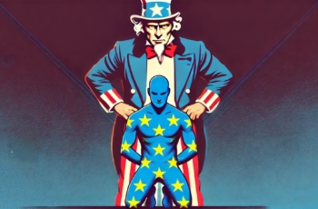 eu kneels before usa