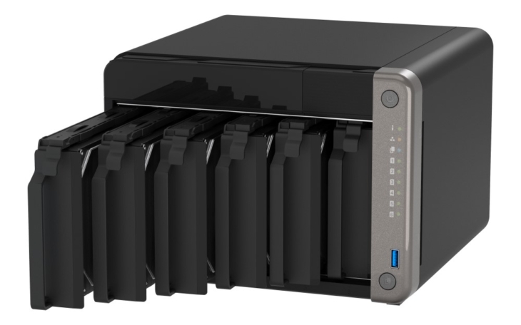 qnap TS-AI642 bays
